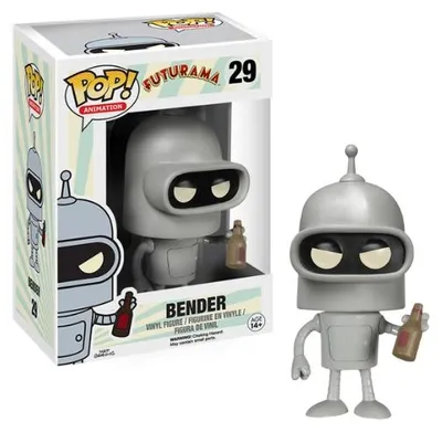 Productafbeelding van Funko Pop! Animatie: Futurama - Bender #29