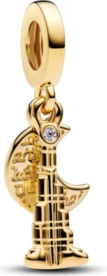 Produktbild von Pandora Charm-Anhänger Dubai Burj Khalifa 14 Karat Vergoldet 763991C01