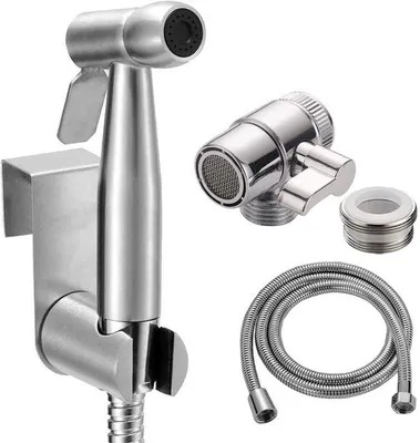 Produktbild von Roestvrijstalen Handdouche-Set mit Regulierbarer Wasserdruck und Leichter Installation
