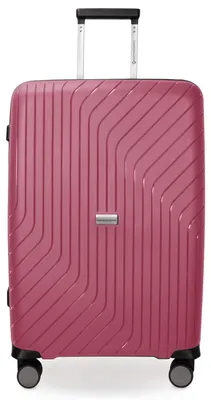 Immagine prodotto di HAUPTSTADTKOFFER TXL - valigia ultraleggera, trolley medio da viaggio taglia M, robusto trolley rigido a 4 ruote molto leggero, TSA, 66 cm, 73 L,Berry