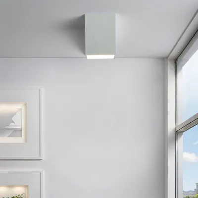 Obrázek produktu pro Stropní bodové povrchové bílé kovové GU10 obývací pokoj moderní malé stropní svítidlo DOWNLIGHT