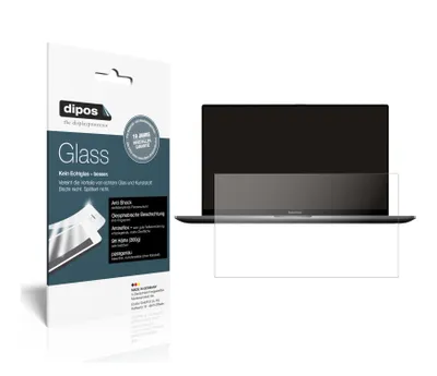 Produktbild von 2x Schutzfolie für Xiaomi RedmiBook 16 16.1 Zoll matt - Anti-Shock 9H Folie dipos Glass Kunststoffglas