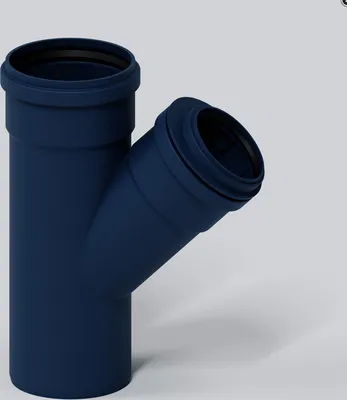 Productafbeelding van PoloPlast afbuigstuk PKEA Polo-Kal NG DN 125/90, 45 graden