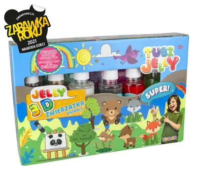 Produktbild von TUBAN Tubi Jelly Tier-Set, 6 Farben