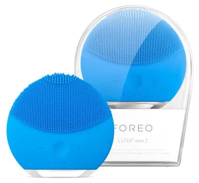 Produktbild von FOREO LUNA mini 2 Elektrisches Gesichtsreinigungsgerät aus Silikon – Für alle Hauttypen – Sanfte Reinigung & Massage – Reisegröße