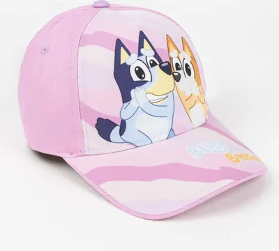 Produktbild von Bluey Sommer Cap – Kinder Mütze mit Print & UV-Schutz Rosa