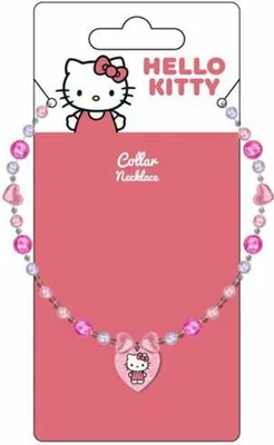 Image de Hello Kitty Collier pour enfants - Collier pour filles avec pendentif à motif
