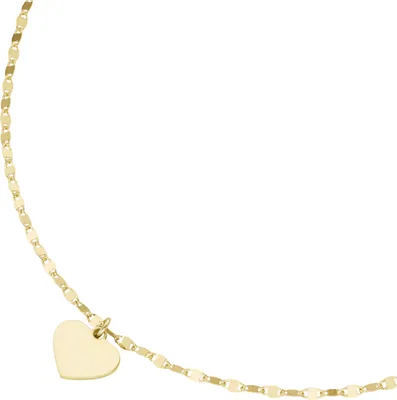 Produktbild von Kette Smart Jewel Herz-Anhänger an Fantasiekette, Silber 925 Gold 45 cm