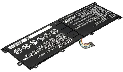 Produktbild von Akku für Lenovo Miix 510 Li-Pol 7,68 Volt 4850 mAh schwarz