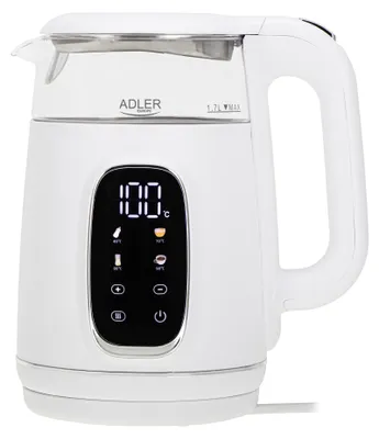 Produktbild von ADLER AD 1305 Wasserkocher weiß/silber