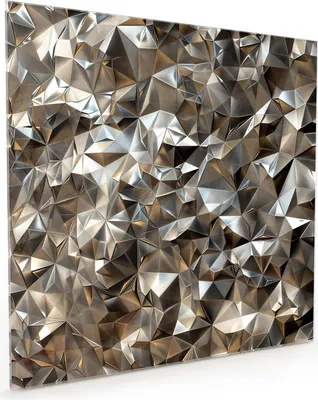 Produktbild von Küchenrückwand Spritzschutz Glas mit Motiv Geometrisches Muster 40 x 40 cm