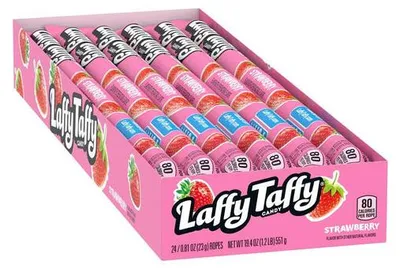 Produktbild von Laffy taffy strawberry (24x 23gr)