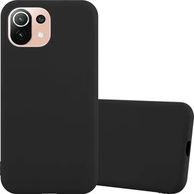 Image de Cadorabo Housse pour Xiaomi Mi 11 LITE (4G / 5G) / 11 LITE NE Housse en noir Housse téléphone portable TPU silicone Etui Case