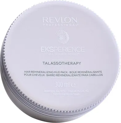 Produktbild von Revlon Eksperience Talassotherapy Hair Remineralizing Mud 300ml, 300 ml, Frauen, Alle Haare, Alle Farben, Feuchtigkeitsspendend, Ernährung, Glanz, Behandlung, Topf