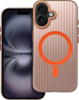 Zdjęcie produktu dla Etui SIMPLY kompatybilne z MagSafe dla IPHONE 16 titanium desert