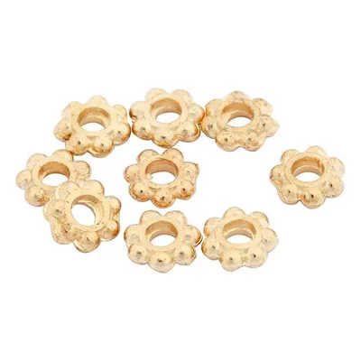 Immagine prodotto di 100 Abstandsperlen vergoldet 6 mm