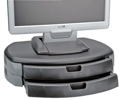 Immagine prodotto di Solidchoice - Treppiede per monitor o stampante con 2 cassetti