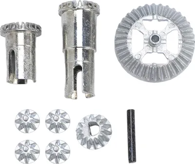 Produktbild von RC -Autodifferentialausrüstung Aluminiumlegierung vordere Rückmetall für HS18301 18302 18303 18304 18311
