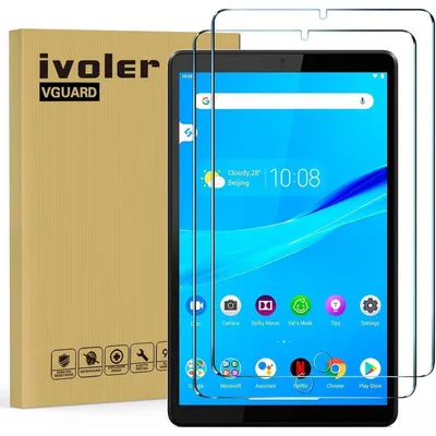 Immagine prodotto di Pellicola protettiva in vetro temperato per Lenovo Tab M8 (4ª/3ª generazione) / M8 HD (2ª generazione) / M8 FHD / Smart Tab M8 (8 pollici), confezione da 2 pezzi, durezza 9H, trasparente HD, antigraffio