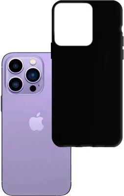 Zdjęcie produktu dla Etui 3MK Matt Case do iPhone 14 Pro Max czarny
