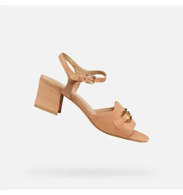Produktbild von Geox Pinkfarbene Damensandalen New Eraklia 50 40