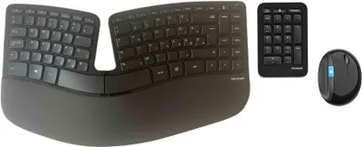 Produktbild von Microsoft Sculpt Ergonomic Desktop Set,  kabellos, ergonomisch - UNGARISCH QWERTZ Layout (L5V-00020)