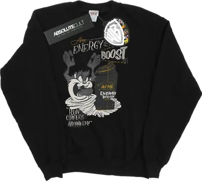 Produktbild von Looney Tunes - "Energy Boost" Sweatshirt für Herren BI32180 (XL) (Schwarz)