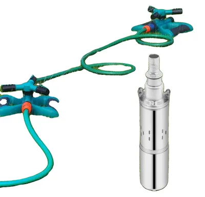 Produktbild von Tauchbrunnenpumpe, 396 GPH Förderrate, 98 ft Förderhöhe, 220V, EU