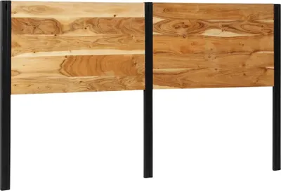 Produktbild von vidaXL Kopfteil 180 cm Massivholz Akazie und Eisen