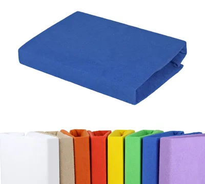 Zdjęcie produktu dla Prześcierełka satynowa 180x200-200x200 cm, kolor: królewski błękit