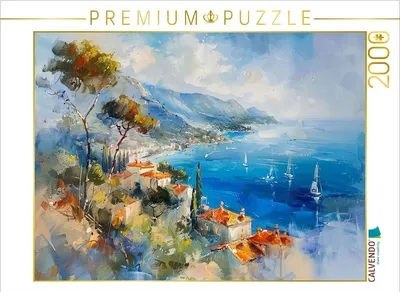 Produktbild von CALVENDO Puzzle Am Meer | 2000 Teile Lege-Größe 90x67cm Foto-Puzzle für glückliche Stunden