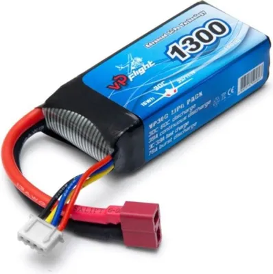 Obrázok produktu pre Vapex Li-Po Battery 3S 11,1V 1300mAh 30C T-konektor
