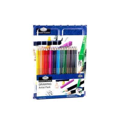 Immagine prodotto di Royal & Langnickel Set da disegno essenziale per artisti, confezione da 26 pezzi