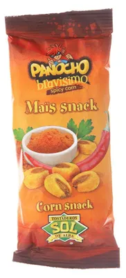 Obrázok produktu pre Tostaderos Panocho Bravísimo Vyprážané kukuričné pochutiny, 50 x 30 g, chrumkavé