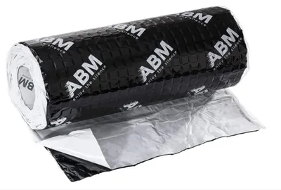 Obrázek produktu pro Alubutyl, 2,5 mm x 40 cm x 5 metrů = 2 m², izolační rohož, protihluková izolace