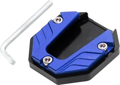 Immagine prodotto di Set di piastre laterali per moto in alluminio, piastra di prolunga blu