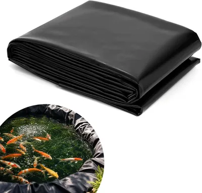 Imagen del producto de Lámina de polietileno para estanques, 0,3 mm de grosor, 0,2 x 2 x 3 metros, para estanques de jardín