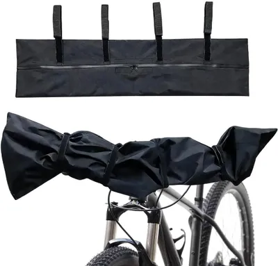 Productafbeelding van Stuurhoezen e-bike - Set van 2 - Waterdicht - Met rits