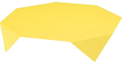 Produktbild von 5x Dunisilk-Mitteldecken 84 x 84 cm   Linnea gelb | Packung (20 Stück)