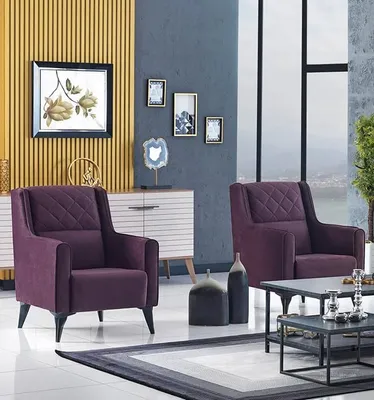 Produktbild von Polstersessel Clubsessel Loungesessel Sessel Rezeption Hotel Lobby 2tlg