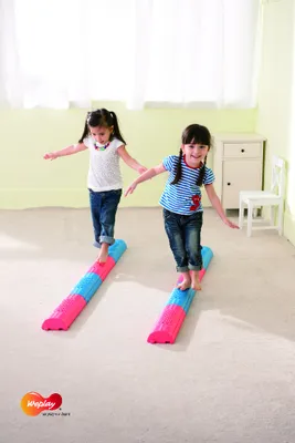 Produktbild von Eduplay Balance Pad taktil gerade multicolor - sensorisches Spielzeug