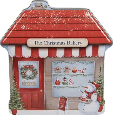 Immagine prodotto di Clayre & Eef Contenitore 21x22x6 cm Blu Metallo