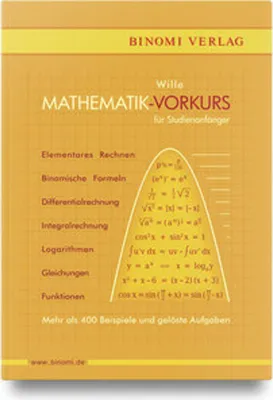 Obrázek produktu pro Mathematik-Vorkurs für Studienanfänger