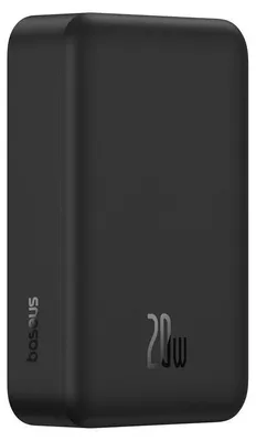 Zdjęcie produktu dla Baseus Enerfill Fm41 Ultra-Mini Magnetyczny Power Bank 20W 20000Mah Czarny