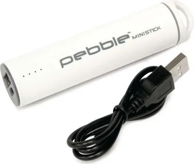Image de Veho VPP-102-WH-2200 Pebble Mirco Banque d'énergie USB 2200 mAh, 1 A, blanc