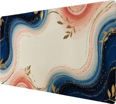 Produktbild von Marmor Designer Schreibtischunterlage 89x40cm XXL Mauspad für Bürodekoration
