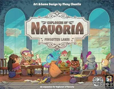 Obrázek produktu pro Asmodee Explorers of Navoria: Forgotten Lands, Stolní hra, 12 rok/roky, 25 min