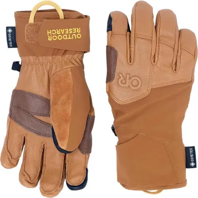 Produktbild von Outdoor Research Team Goretex Handschuhe Braun M Herren,Damen Braun M