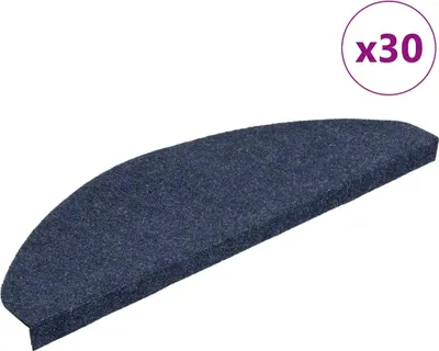 Obrázok produktu pre Nášľapy na schody samolepiace 30 ks modré 65x22,5x3,5 cm