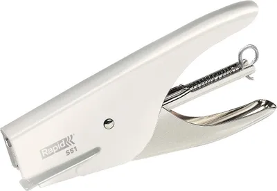 Produktbild von Rapid S51 Heftklammer 15 Blatt weiß